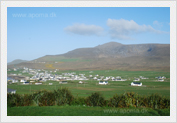 Croaghaun and the village Dooagh, Achill Island, County Mayo